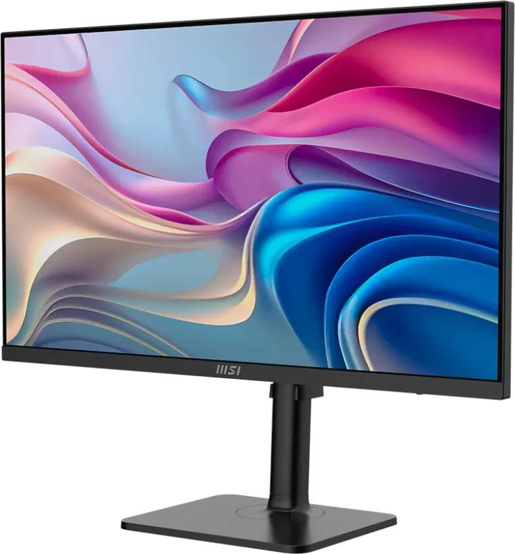 Msi modern md272uphgde 27" 4k uhd 3840x2160 ips 97% dci-p3 hdr400 USB-c 98w kvm creator business monitor speakers black-null