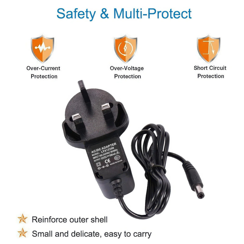 Universal 12v dc 2a battery charger, , medium-null