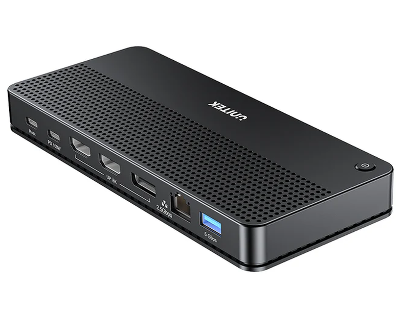 Product image: Unitek USB-c hub 13in1 8k triple display docking station d1104a01, , medium-null