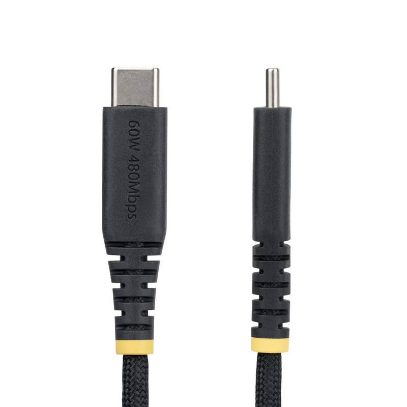 Startech.com / USB cable / 24 pin USB-c (m) to 24 pin USB-c (m) / USB 2.0 / 3 a / USB power delivery (60w) / black-null