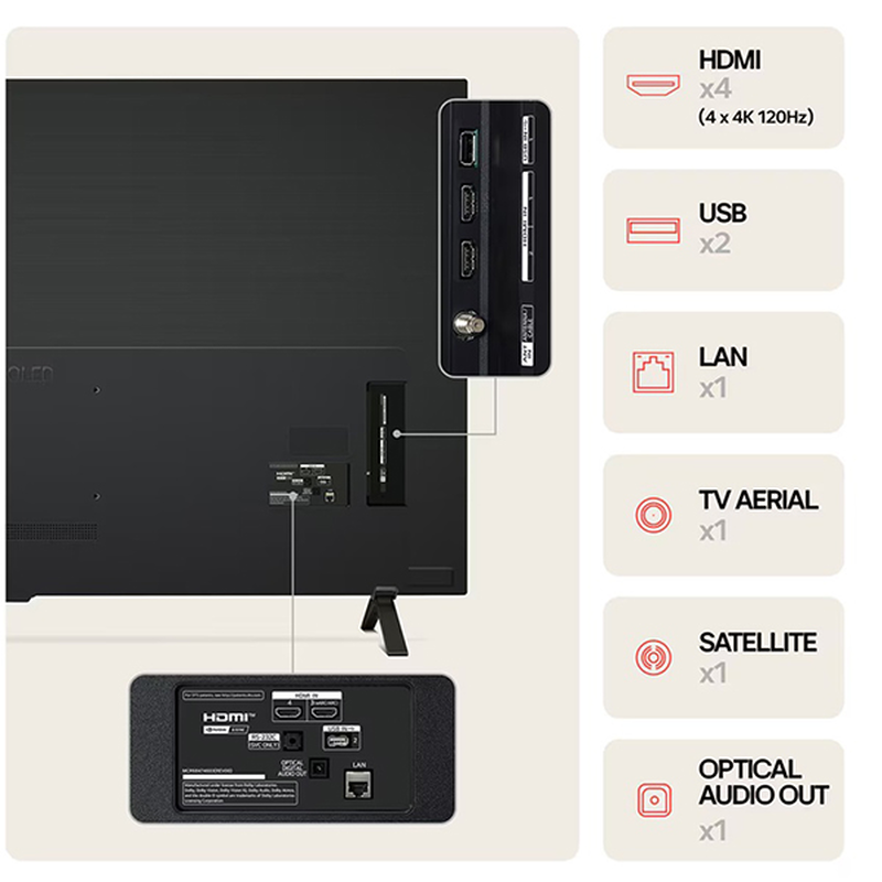 Lg OLED77b46la OLED b4 4k smart τηλεόραση, , medium image number null