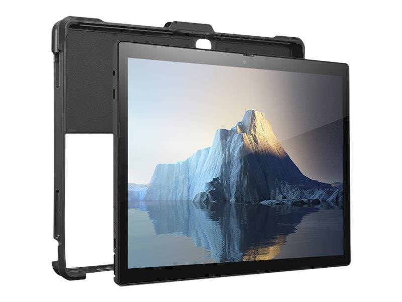 Lenovo thinkpad / back cover for tablet / silicone, polycarbonate, thermoplastic polyurethane (tpu) / black / for thinkpad x12 detachable 20uv, 20uw, , medium-null
