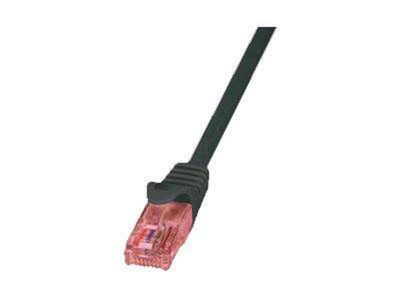 Logilink primeline / patch cable / rj-45 (m) to rj-45 (m) / 3 m / sftp, pimf / cat 6 / halogen-free / black-null