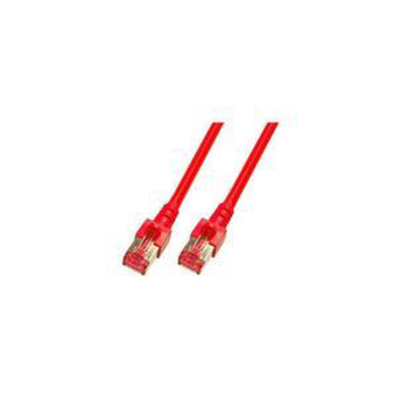 Efb-elektronik ecolan - patch cable - rj-45 (m) to rj-45 (m) - 20 m - pairs in metal foil (pimf) - cat 6 - halogen-free - red-null