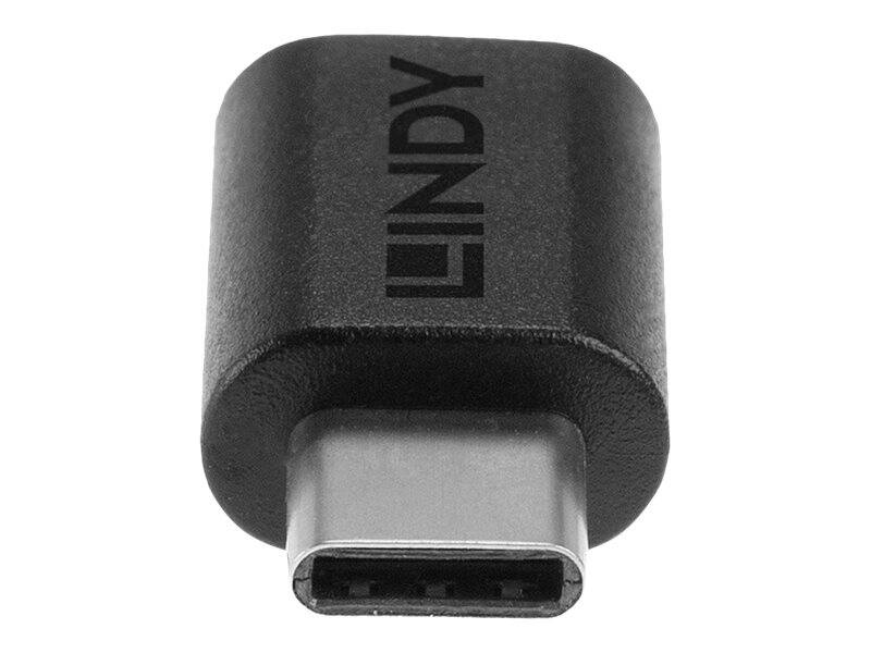 Lindy / USB adapter / 24 pin USB-c (f) to 24 pin USB-c (m) / USB 3.2 Gen 2 / black-null