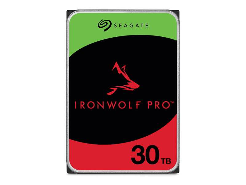 Seagate ironwolf pro st30000nt011 / hard drive / 30TB / internal / 3.5" / sata 6GB/s / 7200 rpm, , medium-null