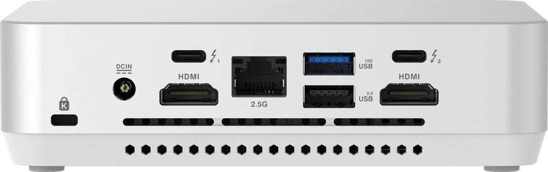 Asus nuc 14 pro+ barebone mini pc rnuc14rvsu500000i Intel Core ultra 5 125h arc graphics no ram no SSD no os silver-null