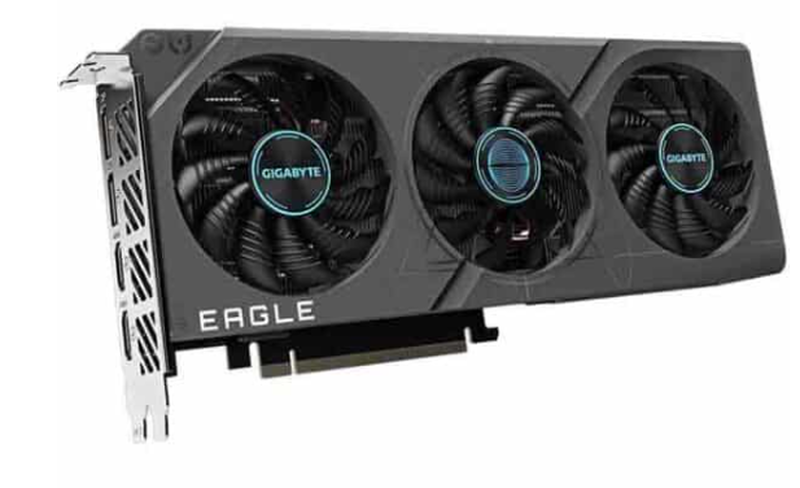 RTX 4060ti 8GB eagle 3fan oc gddr6 geforce graphics card gigabyte, , medium image number null
