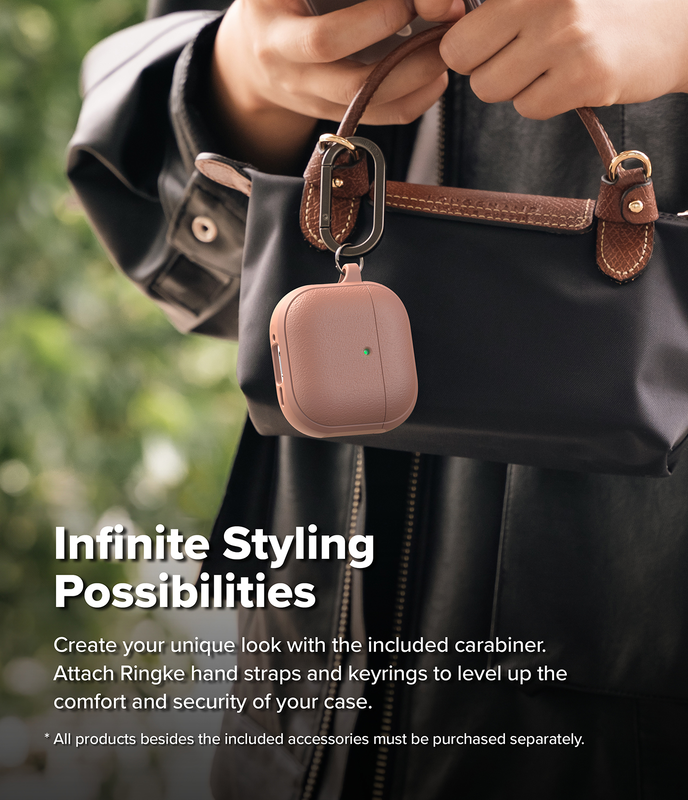 Product image: AirPods 4 case | onyx magnetic - coral, , medium-null