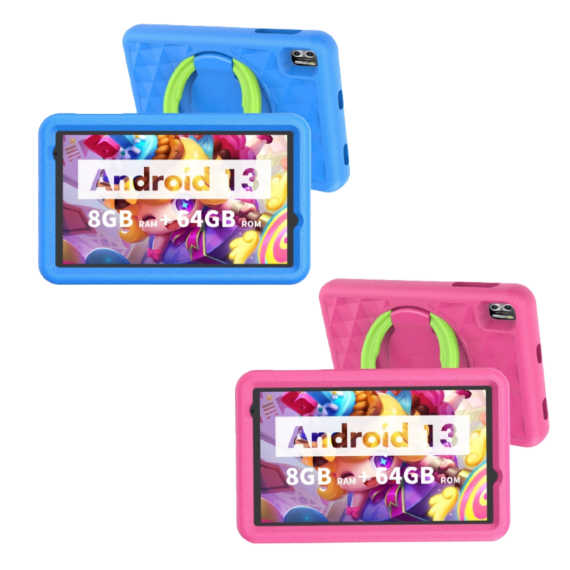 Pritom b8k kids Wi-Fi tablet 4GB ram+64GB rom 8''inches-null