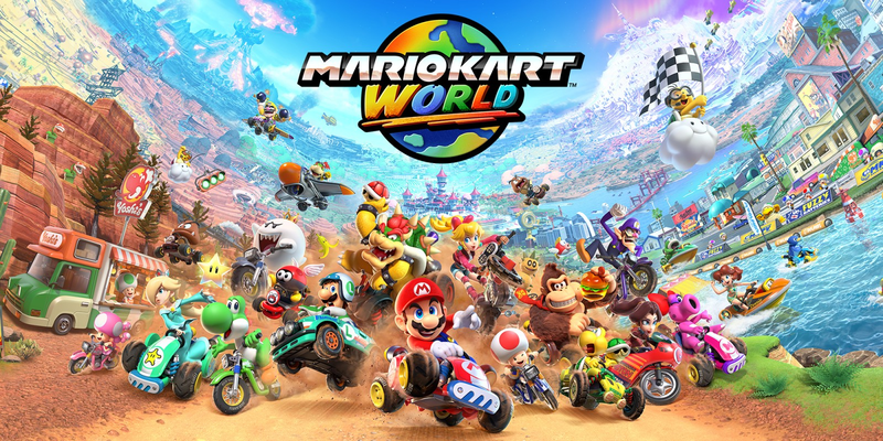Mario kart world for nintendo switch 2 game-null