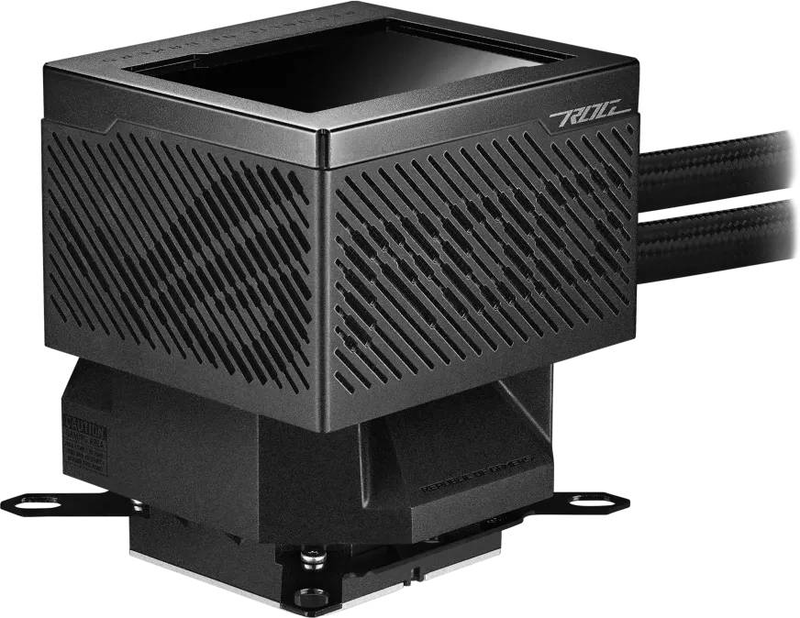 Asus rog ryujin III 240 argb aio liquid CPU cooler 240mm 3.5 inch lcd asetek lga1700 am5 am4 black-null