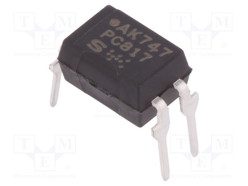 Pc817 optocoupler tht, , medium-null