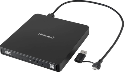Intenso eod 400d slim external dvd writer USB 3.2 black, , medium