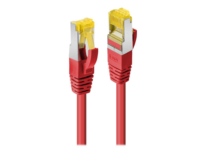 Lindy / patch cable / rj-45 (m) to rj-45 (m) / 2 m / sftp / cat 7 (cable) / cat 6a (connectors) / halogen-free, molded / red-null