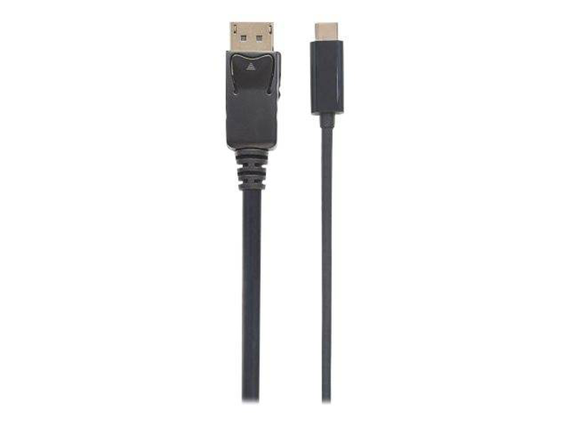 Manhattan USB-c to displayport cable / 4k / 60hz / 1m / male to male / black / USB 3.1, , medium-null
