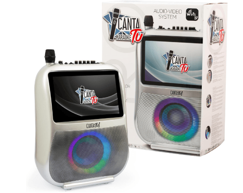 Canta tu ctc10000 karaoke portable on-the-go audio video system with wireless microphone, , medium-null
