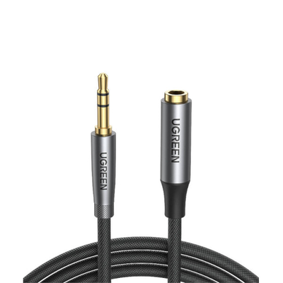 Ugreen av190 aux jack audio extender 3.5 mm 3m black