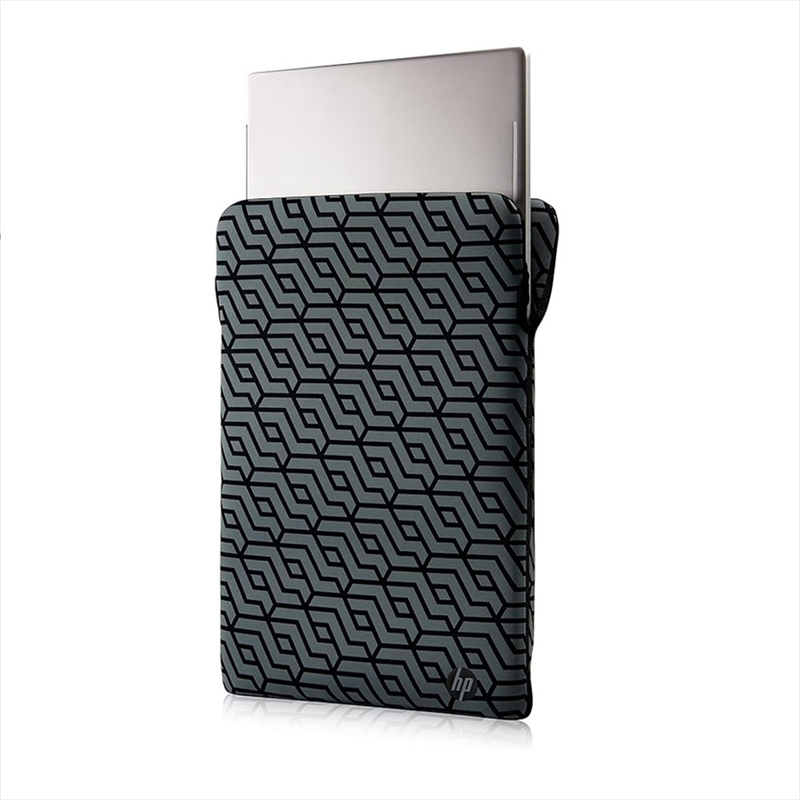 Product image: Hp notebook 15.6 carry case neoprene reversible protective sleeve black / gray, , medium-null