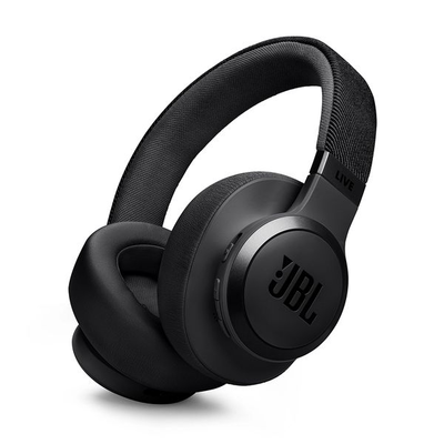 Jbl live 770nc over ear wireless headphones bluetooth with 50 hrs black, Black, medium