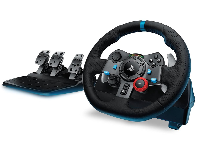 Logitech g29 racing wheel for playstation 3,4,5 & pc-null