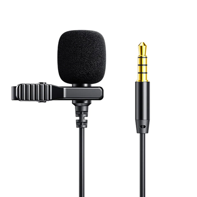 Joyroom jr-lm1 mini professional lavalier lapel microphone for phone - 2 meters, , medium