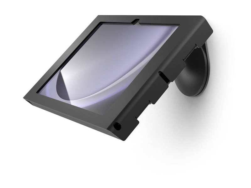 Compulocks galaxy tab a9+ apex enclosure core stand, powder coated, black, 14 cm x 6 cm x 10 cm, , medium-null