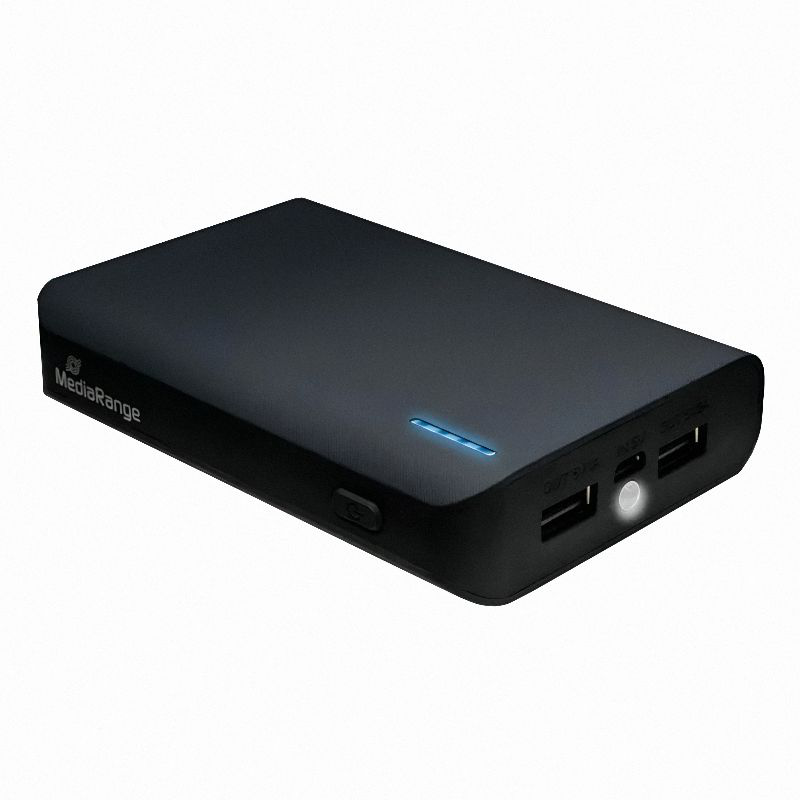 Mediarange power bank 8.800mAh &mu;&epsilon; 2 &theta;ύ&rho;&epsilon;&sigmaf; USB-a, , medium-null
