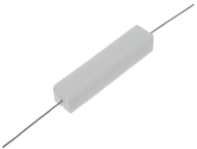 15w 5.1r cement wire-wound resistor tht, , medium