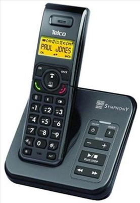 Cordless telep. W/h dig. Answering mach. +