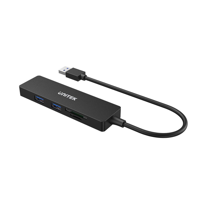 Unitek h1108a USB3.1 hub 3port USB3.1 & card reader, , medium-null