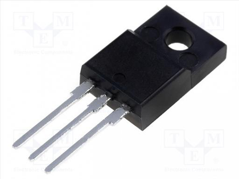 Stf18nm60n n-mosfet transistor  600v 8.2a 30w to220fp, , medium-null