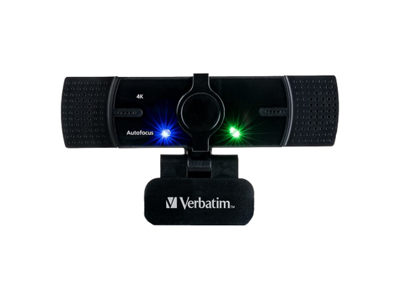 Verbatim webcam 4k autofocus wide angle with dual microphone awc-03 image number null