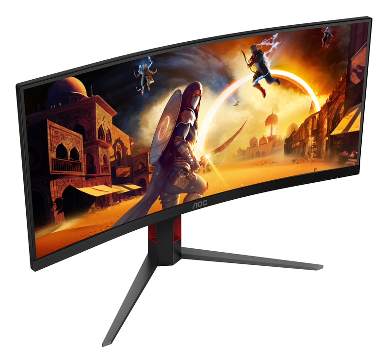 Aoc cu34g4 34" curved gaming monitor-null