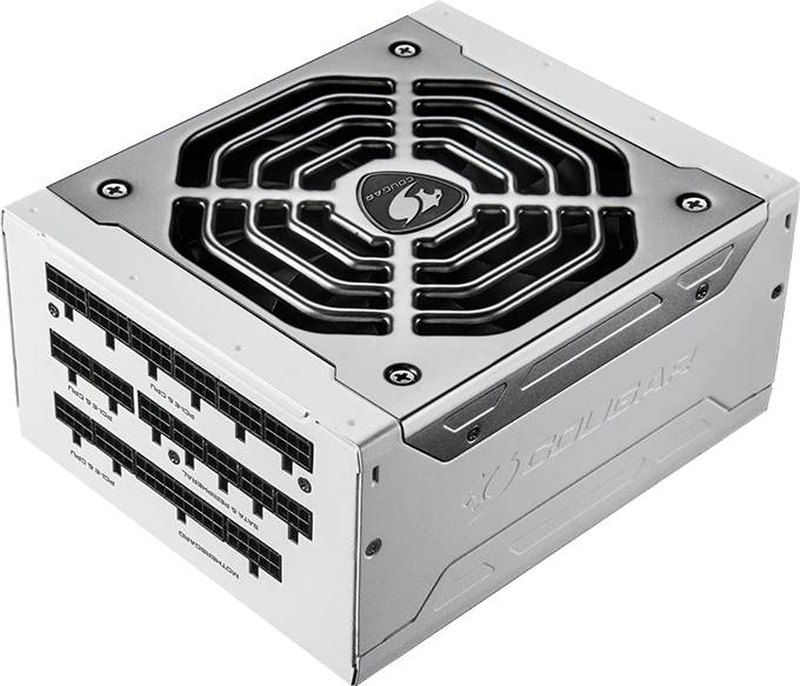 Cougar polar 1200 power supply 1200w 80 plus platinum fully modular 135mm hdb fan semi-fanless black-null