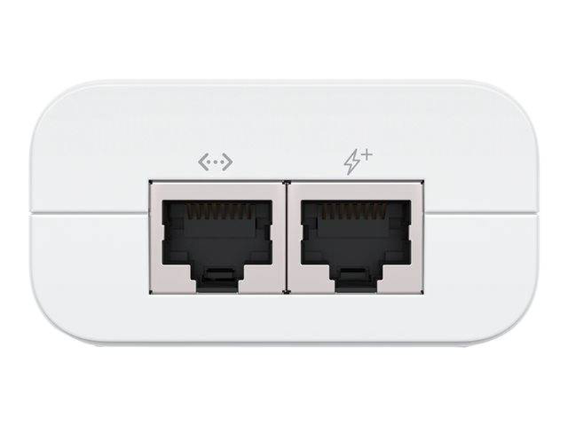 Ubiquiti u-poe-at gigabit poe+ injector 802.3at 48v 30w for unifi access points white-null