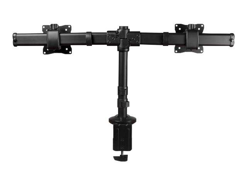 Startech.com armbarduog dual monitor desk arm crossbar for two 13-27 inch displays 8kg clamp grommet black-null