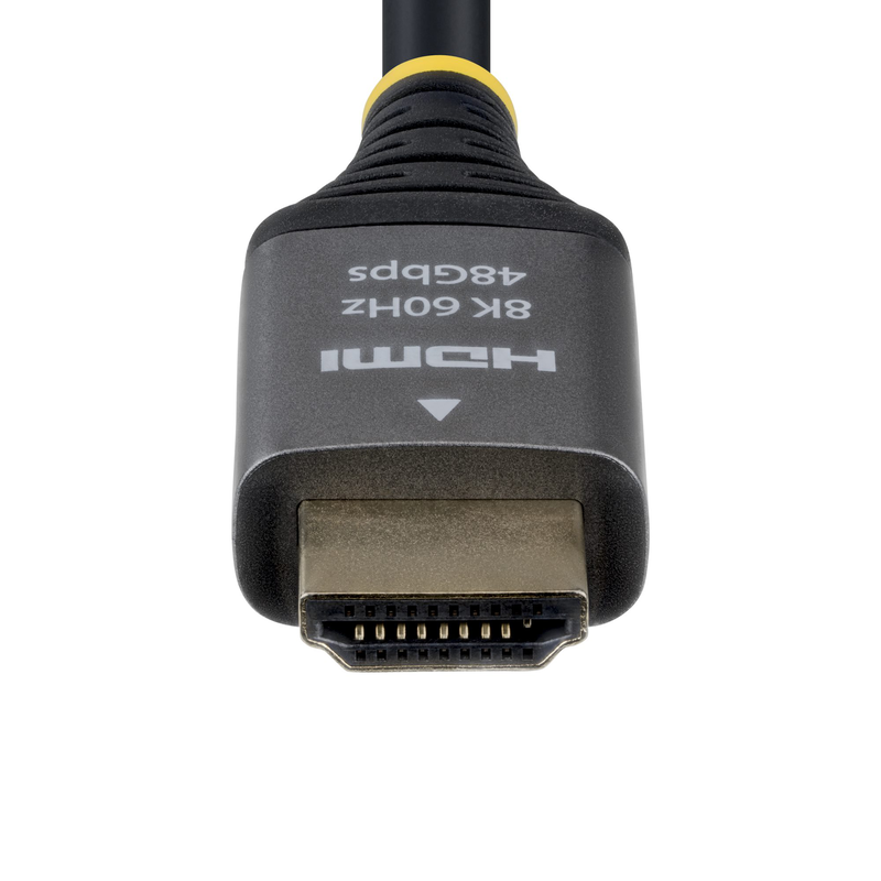 Startech.com 1ft ultra high speed HDMI cable | HDMI 2.1 | 48GBps | 8k 60hz | gold-null