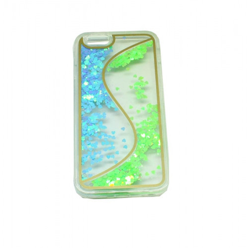 Hard case for iPhone 6/6s glitter green, , medium-null