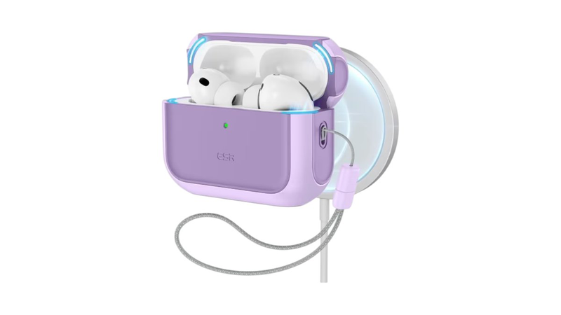 Esr orbit halolock MagSafe apple AirPods pro 3  case lavender, , medium-null