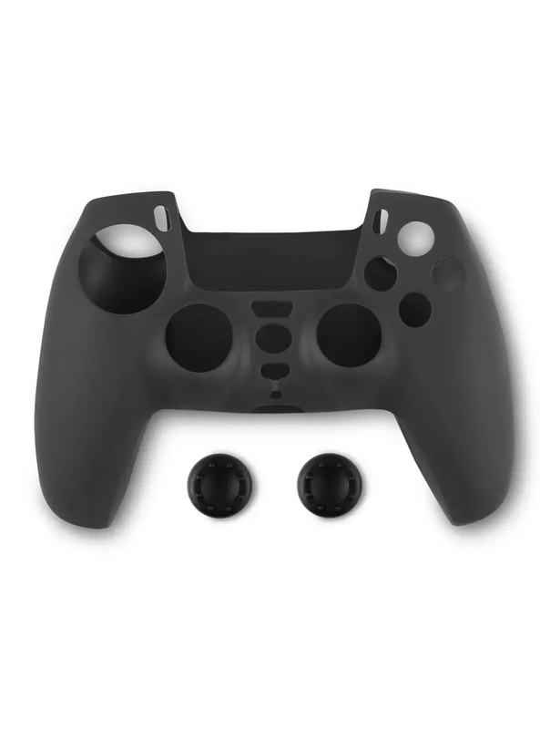 Spartan gear controller silicone cover and thump grips for PS5 black, , medium image number null