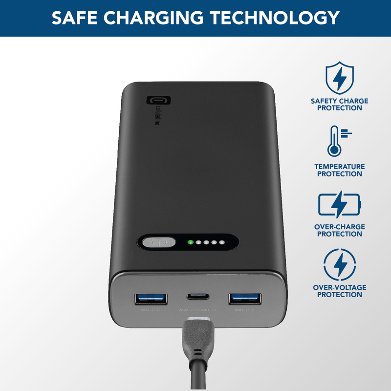 Cellularline power bank 20000mAh 20w-null