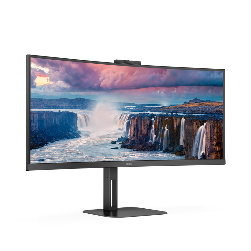 Aoc cu34v5cw 34" monitor curved 100hz wqhd 3440x1440-null
