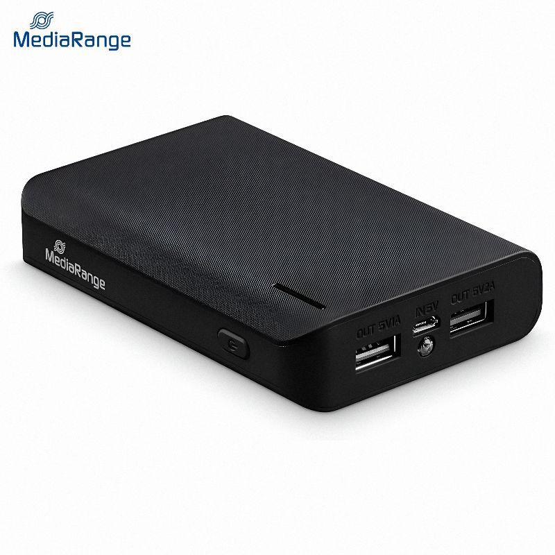 Mediarange power bank 8.800mAh &mu;&epsilon; 2 &theta;ύ&rho;&epsilon;&sigmaf; USB-a, , medium-null