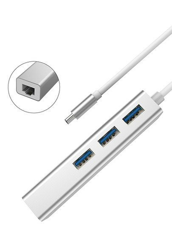 Devia leopard προσαρμογεας Type-C3.1 to rj45/USB 3.1 (1000mbps), , medium-null