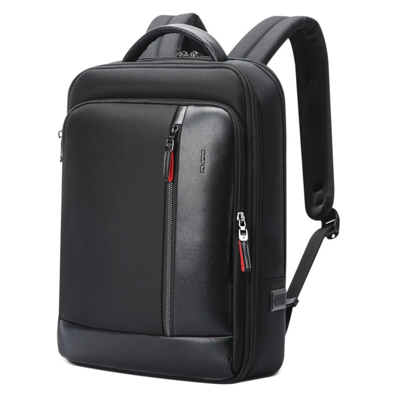 Bopai primo microfiber business expandable laptop backpack, , medium image number null