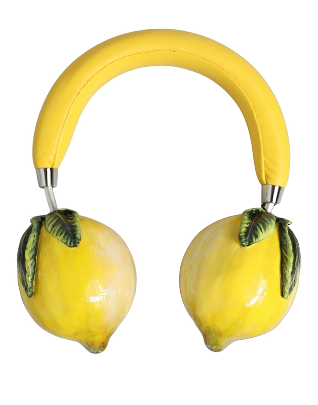 Dolce & Gabbana headphones wireless headphones yellow-null