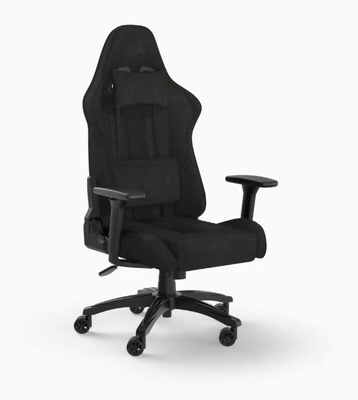 Corsair tc100 relaxed gaming chair fabric black/black (cf-9010051-ww), , medium