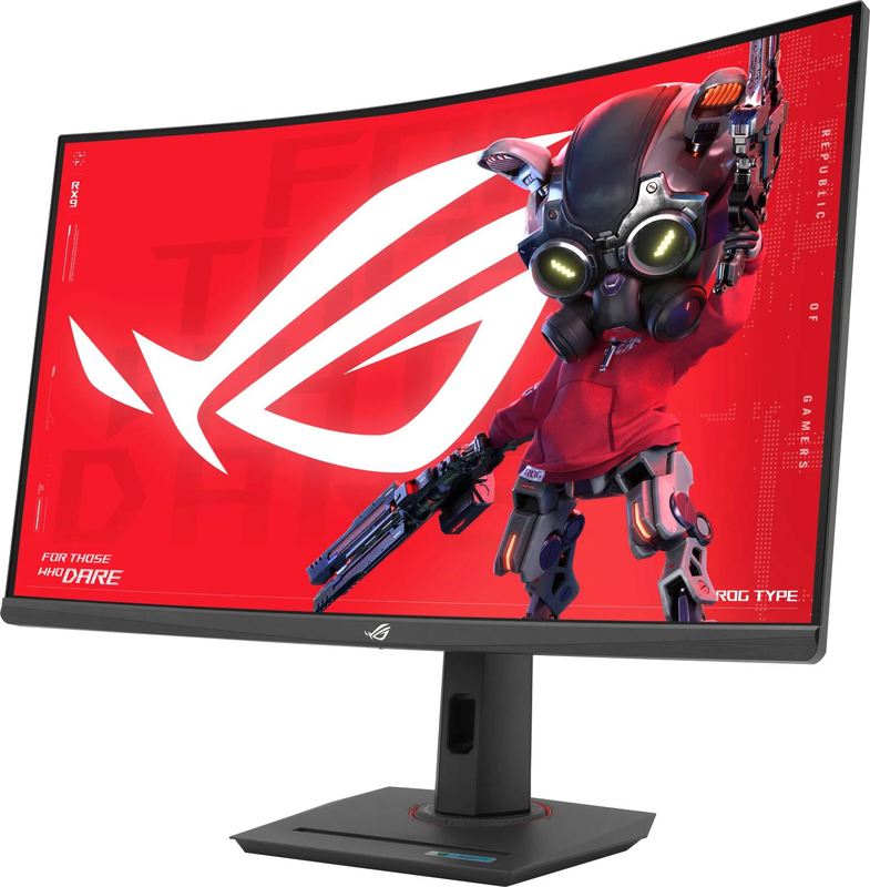 Asus rog strix xg32wcms 31.5 inch curved monitor qhd 2560x1440 fast va 280hz 1ms USB-c displayhdr 400 freesync black-null