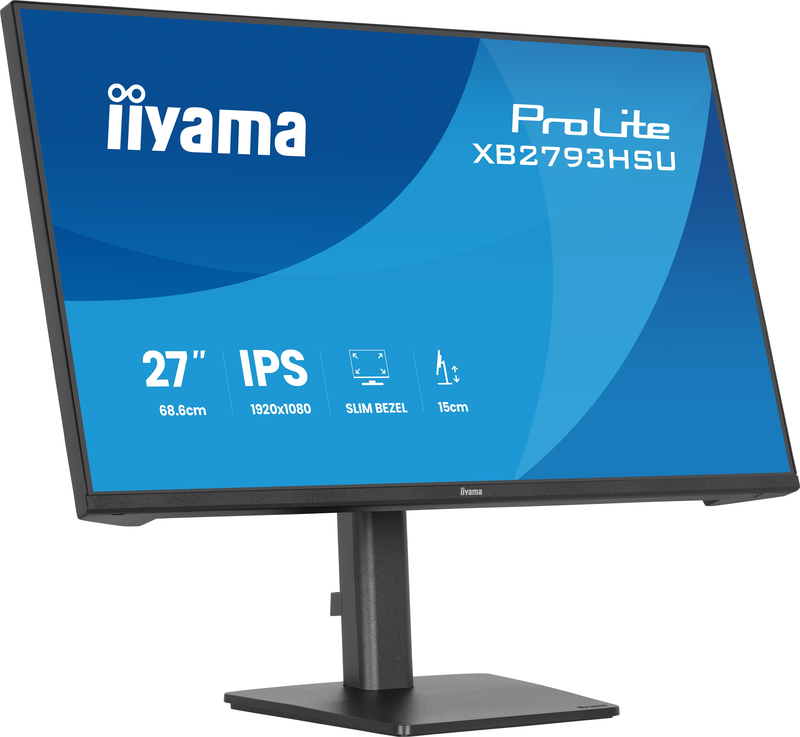 Iiyama prolite xb2793hsu-b1 27" monitor ips 120hz 1920x1080-null